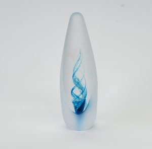 Forever into Glass Spirit Ashes Paperweight