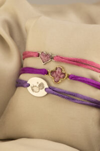 See You Satin Ashes Bracelets